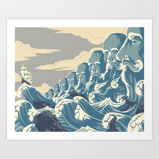Storm Art Print