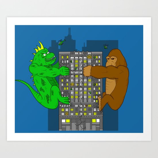 RAMPAGE Art Print