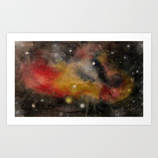 Galaxy II Art Print