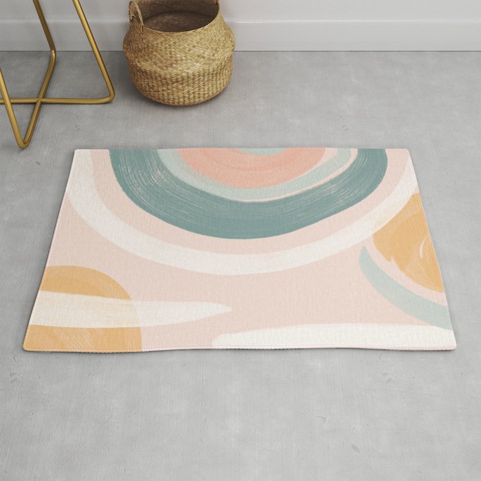 Pastel Abstract Combo 1 Rug