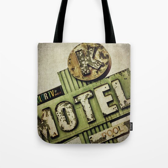 Circle K Motel Sign Tote Bag
