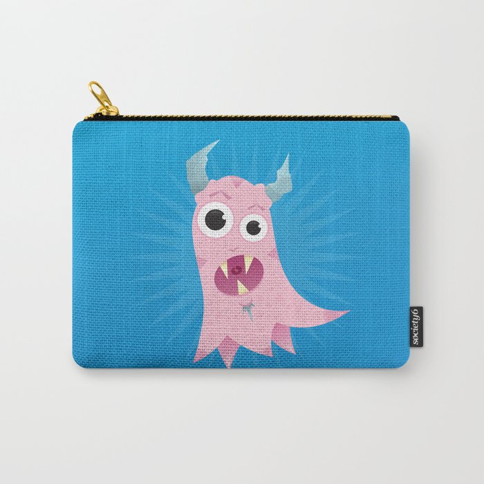 Peggy Hela Good Pink Monster Carry-All Pouch