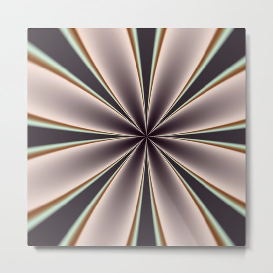 Fractal Pinch in BMAP02 Metal Print