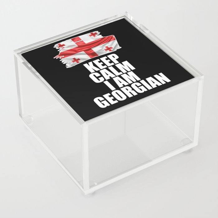 Keep Calm I'm Georgian Acrylic Box