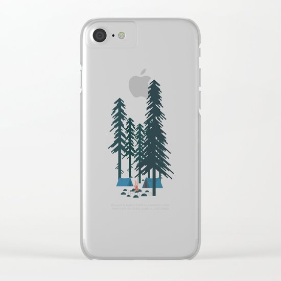 Let's get lost Clear iPhone Case