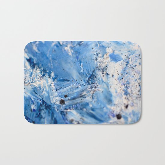 Ocean Strokes Bath Mat
