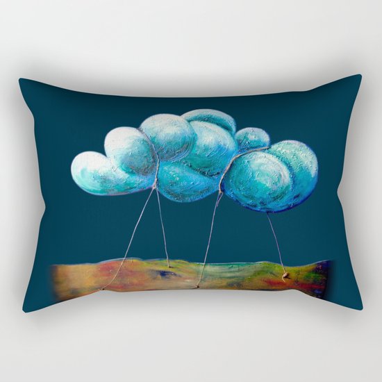 Cloud Tied Rectangular Pillow
