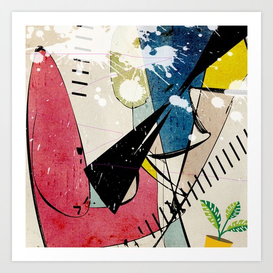 A hot Iron Art Print