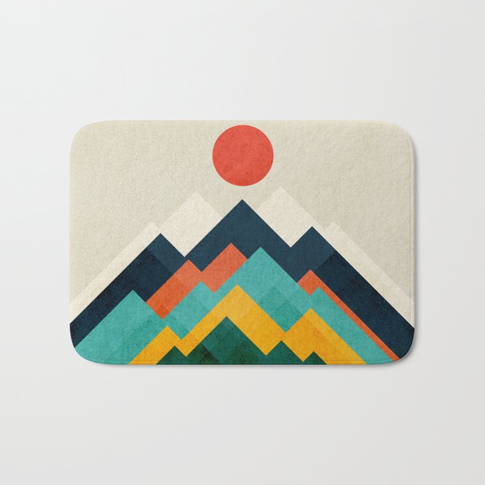 The hills are alive Bath Mat