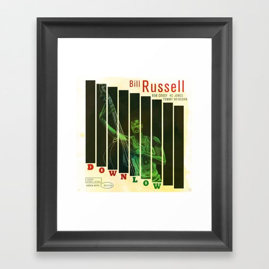 Down Low Framed Art Print