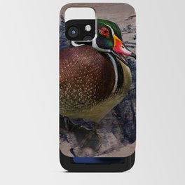 Wood Duck  iPhone Card Case