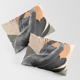 Olympic Discus Thrower Abstract Finesse #1 #wall #art #society6 Pillow Sham