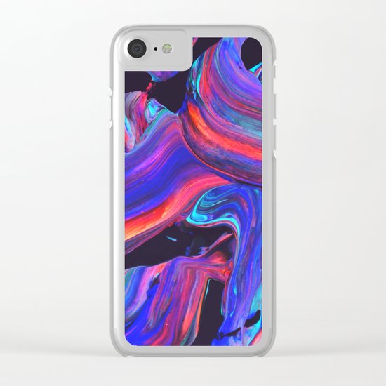 untitled abstract Clear iPhone Case