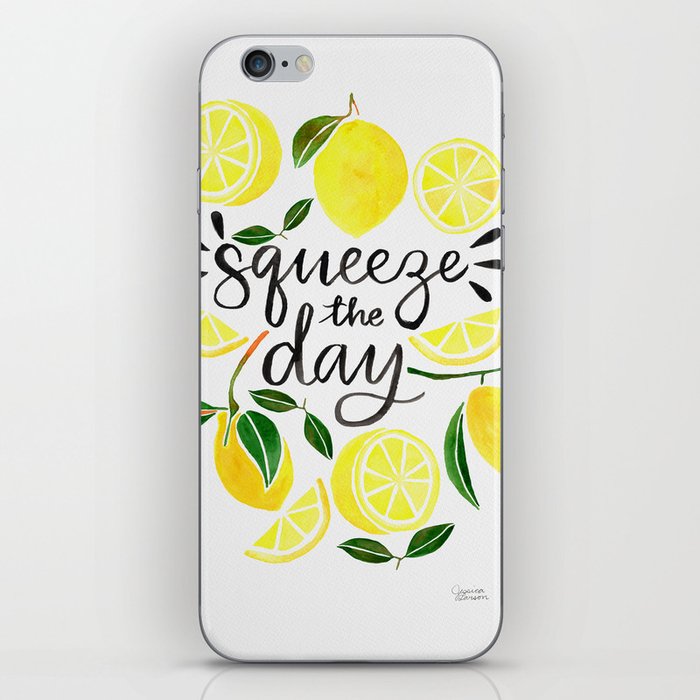 Squeeze the Day (Lemons) iPhone Skin