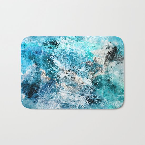 Water's Dance Bath Mat