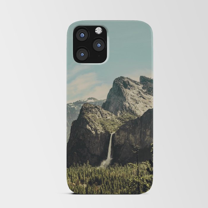 Yosemite Valley Waterfall iPhone Card Case