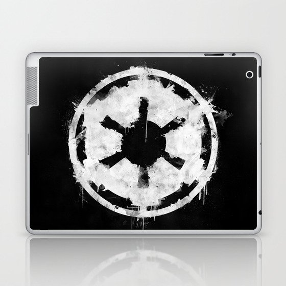 Imperial White Laptop & iPad Skin