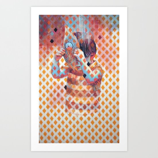 Third eye Art Print