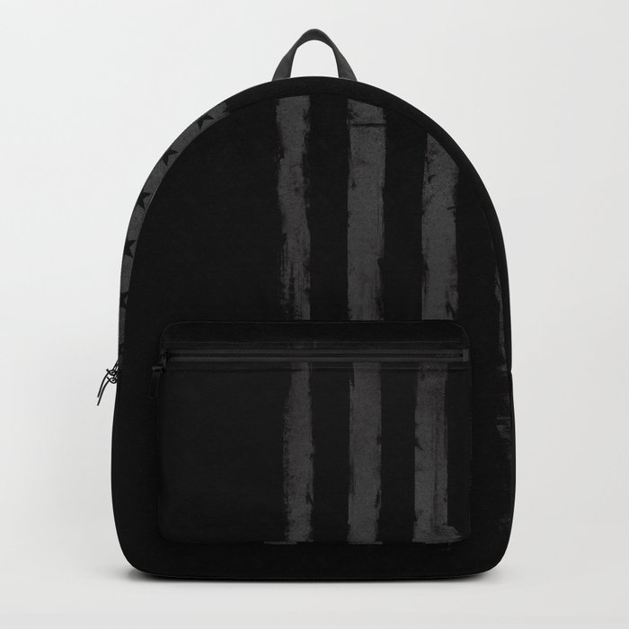 Grey American flag Backpack