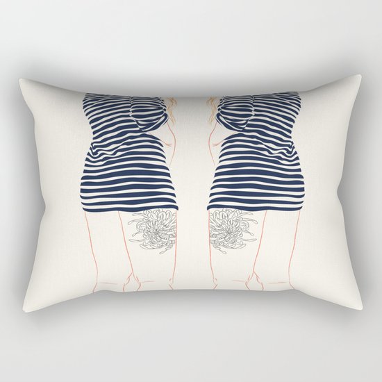 Stripes Rectangular Pillow