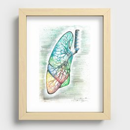 Life's Breath Recessed Framed Print