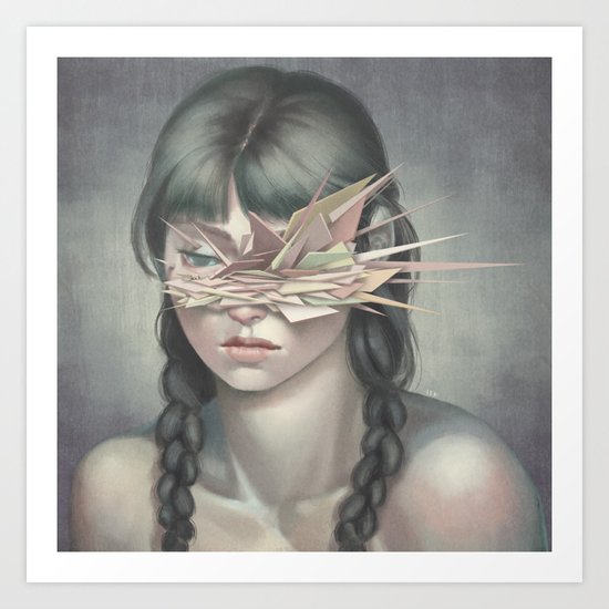 Vertices 03 Art Print
