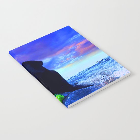 Ziggy Black Labrador Notebook