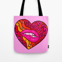 Scorpio Valentine Tote Bag