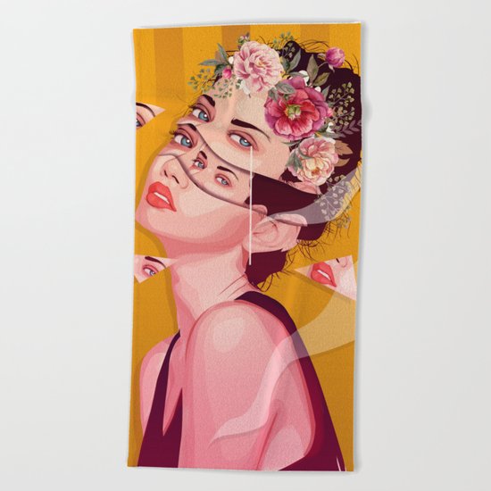 PIECES Beach Towel