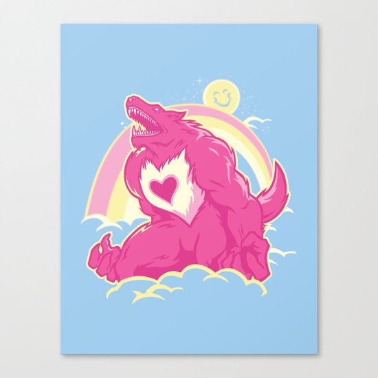 Curse of The CareWere! Canvas Print
