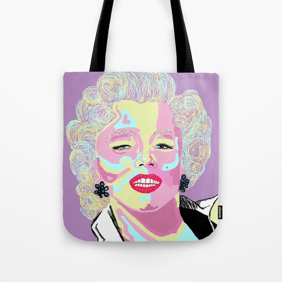 Marilyn M Tote Bag