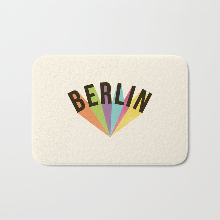 Letters : Berlin Bath Mat