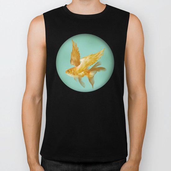 Flying Fish Biker Tank