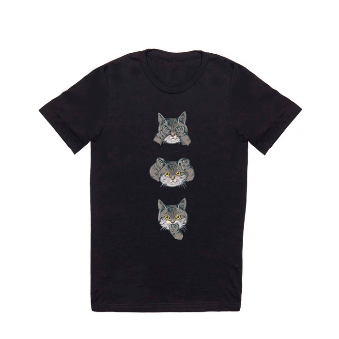 No Evil Cat T Shirt