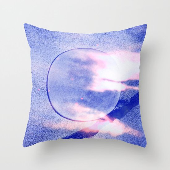 "Night Time, My Time" by Cap Blackard Throw Pillow
