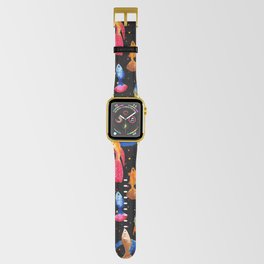 Guppy fish BLACK Apple Watch Band