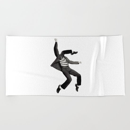 Rock 'n' Roll Beach Towel