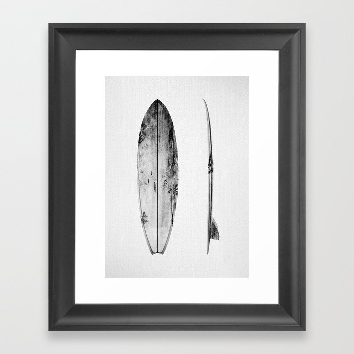 Surfboard Framed Art Print