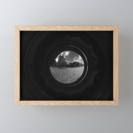 Alloy reflection Framed Mini Art Print