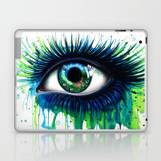 -The peacock- Laptop & iPad Skin