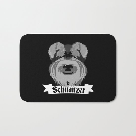 Schnauzer Bath Mat