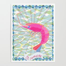 El camarón Poster