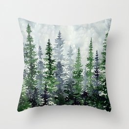 Lost In Nature Throw Pillow