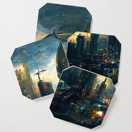 Postcards from the Future - Alien Metropolis Coaster