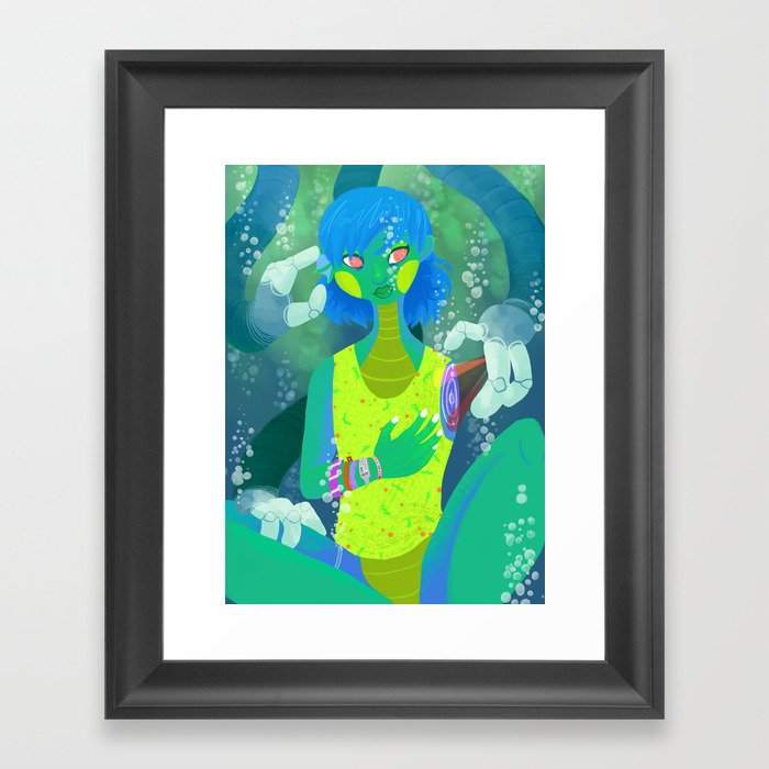 Just a Routine Framed Art Print