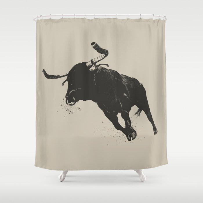 Bullhorns Shower Curtain