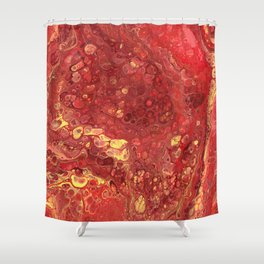 Shades of Ginger Shower Curtain