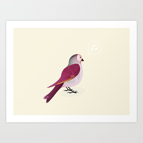 Tweet Art Print