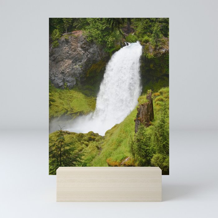 Sahalie Falls Oregon Mini Art Print