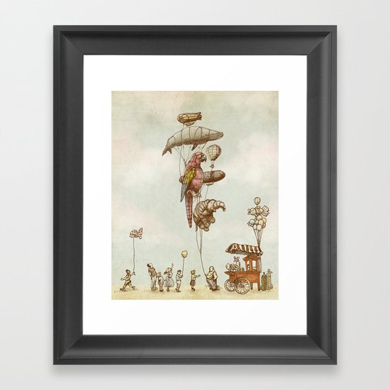 A Day at The Fair Framed Art Print